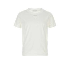 Prada Men White Cotton T-Shirt